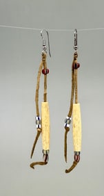 Native American Indian Trade Bead Earrings