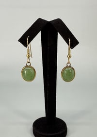 Alaskan Nephrite Jade Earrings