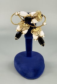 Rhinestone Costume Jewelry Brooch