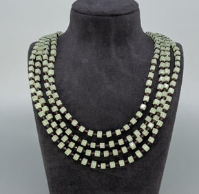 Modern Navajo Natural Stone Necklace