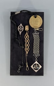 Collection of Pocket Watch Fobs