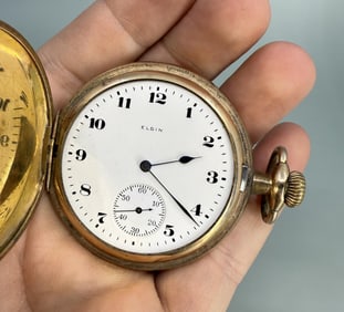 Antique Elgin Model 6 Pocket Watch