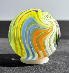 Sam Hogue Art Glass Marble