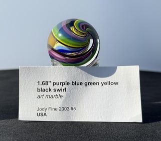Jody Fine Art Glass Marble