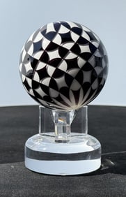 Mark Matthews Circle Tangent Square Marble