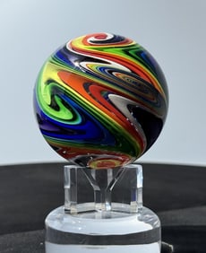 Eddie Seese Art Glass Marble