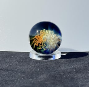 Jason Holley Borosylicate Fumed Galaxy Marble