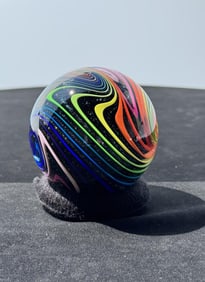 Eddie Seese Art Glass Marble