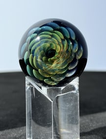 Jason Holley Borosylicate Fumed Galaxy Marble