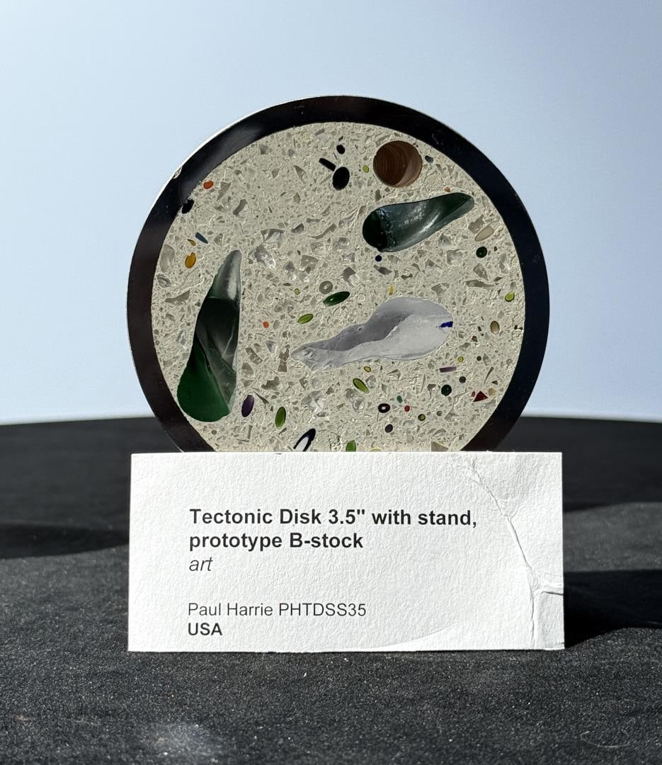 Paul Harrie Tectonic Disk Sculpture (1 of 5)