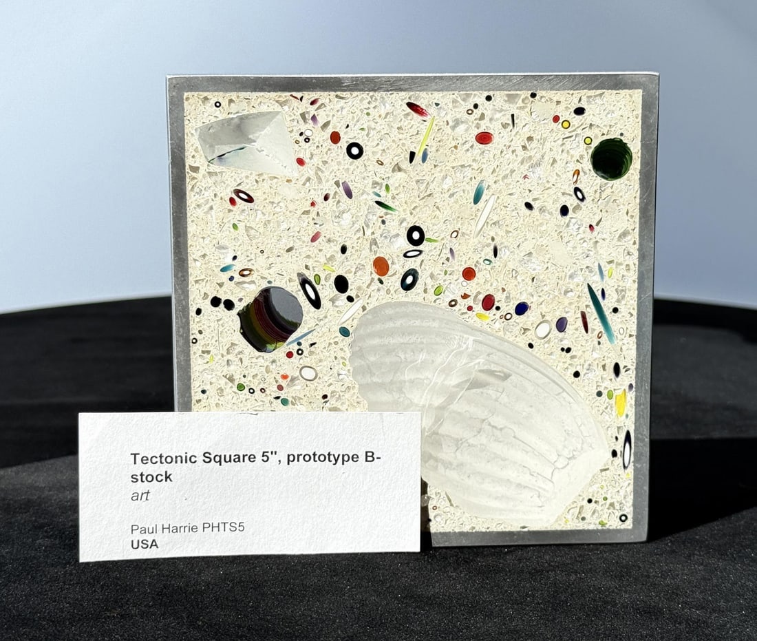 Paul Harrie Tectonic Square Sculpture (1 of 6)