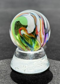 Sam Hogue Art Glass Marble