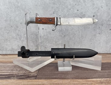 H Stern Germany Stag Handled Hunting Knife