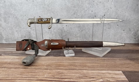 WW2 German Coppel Long Police Dress Bayonet