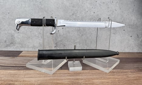 WW2 German Sawback Mauser Parade Dress Bayonet