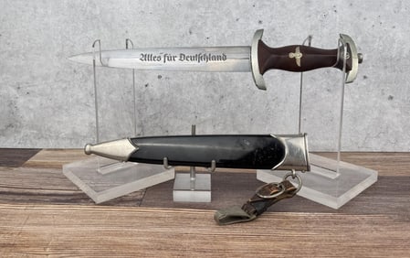 WW2 German Richard Plumacher NSKK Dagger