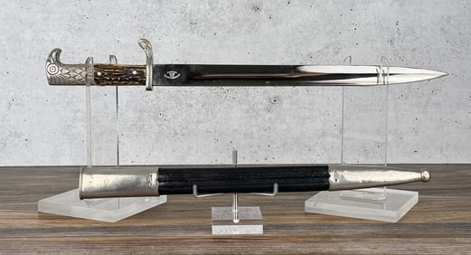WW2 German Coppel Police K98 Mauser Bayonet