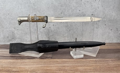 WW2 German Carl Eickhorn K98 Mauser Police Bayonet