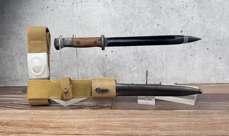WW2 German K98 Mauser Afrika Korps Bayonet Belt