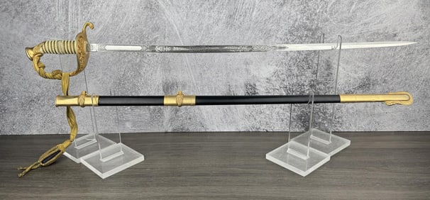 US Navy USN Gemsco Officers Sword