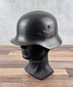 WW2 German Luftwaffe M35 Single Decal Helmet