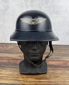 WW2 German Luftschutz Antiaircraft Helmet