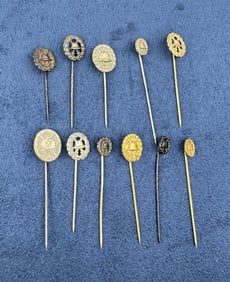 Collection of WWI and WW2 German Stickpins