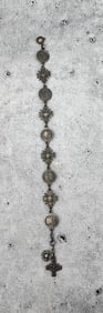WWI WWI French Croix de Guerre Charm Bracelet