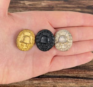 WW1 WWI German Wound Badges