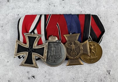 WW2 German Iron Cross Medal Bar