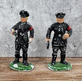 WW2 German SS Officer Lead Soldier Toys