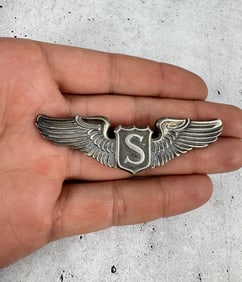 WW2 US AAF Service Pilot Sterling Wings