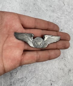 WW2 Army Air Corps USAAF Sterling Pilot Wings