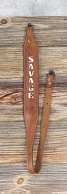 Savage Tooled Leather Rifle Sling