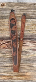 Tooled Leather Rifle Sling