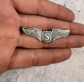 WW2 US AAF Service Pilot Sterling Wings