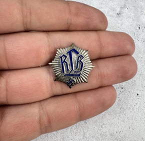 WW2 German Reichsluftschutzbund RLB Member Badge