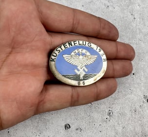 WW2 German Kustenflug NSFK 1938 Badge