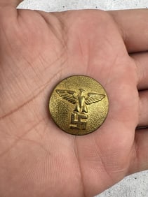 WW2 NSDAP Political Leader Uniform Button