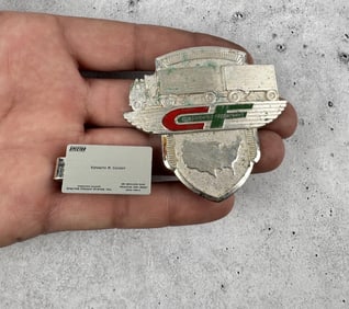 Consolidated Freightways Trucker Badges