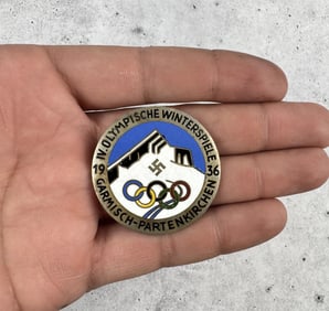 WW2 German 1936 Winter Olympics Badge