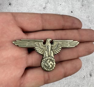 WW2 German Waffen SS Visor Cap Eagle