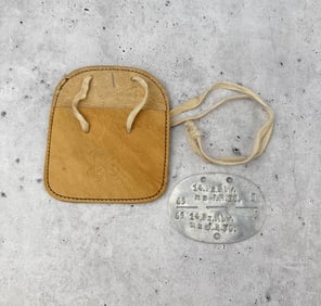 WW2 German Panzer Regiment Dog Tag