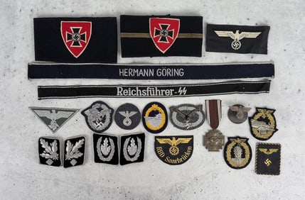 Collection of WW2 German Insignia Armbands
