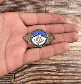WW2 German 1936 Winter Olympics Badge