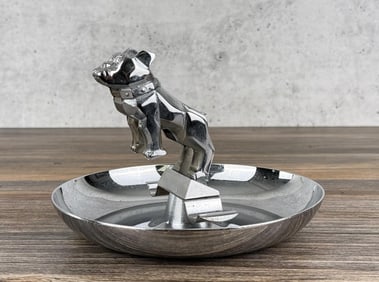 Mack Bulldog Truck Hood Ornament Ashtray