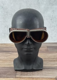 WW2 RAF MKII Aviator Pilot Flight Goggles