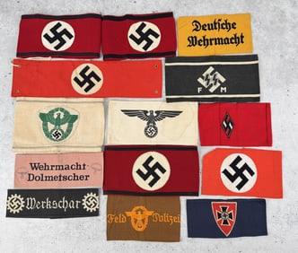 Collection of WW2 German Armbands