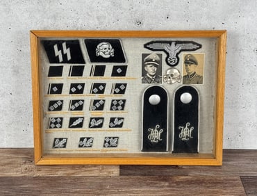 WW2 German Totenkopf Deaths Head Insignia