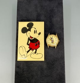 Disney Mickey Minnie Mouse Watch Decal